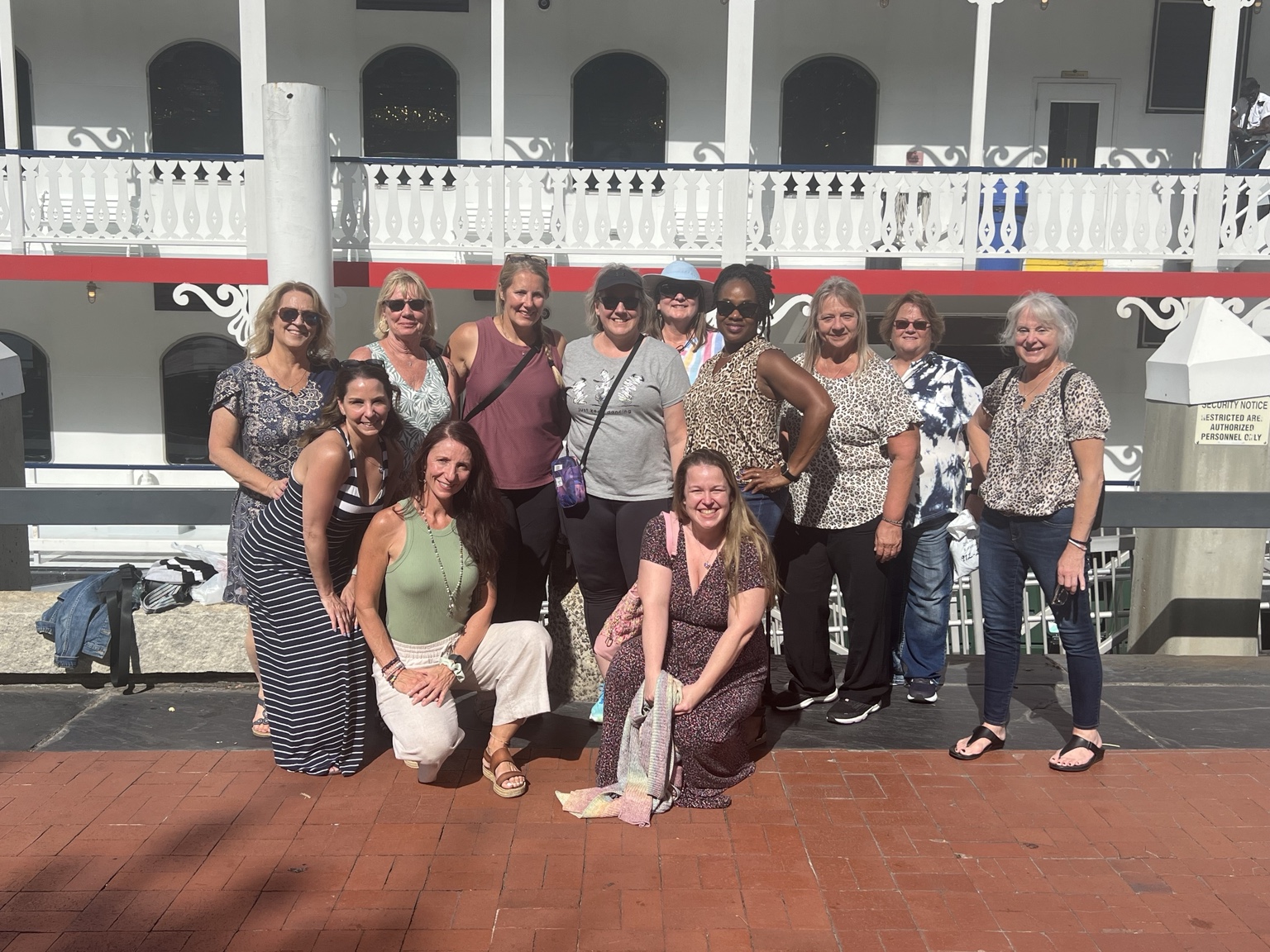 Women sharing an adventure together on the water in Savannah